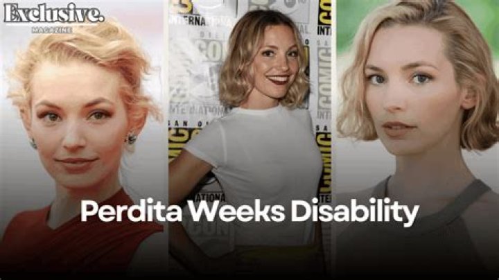 Understanding Perdita Weeks and Her Journey with Disability