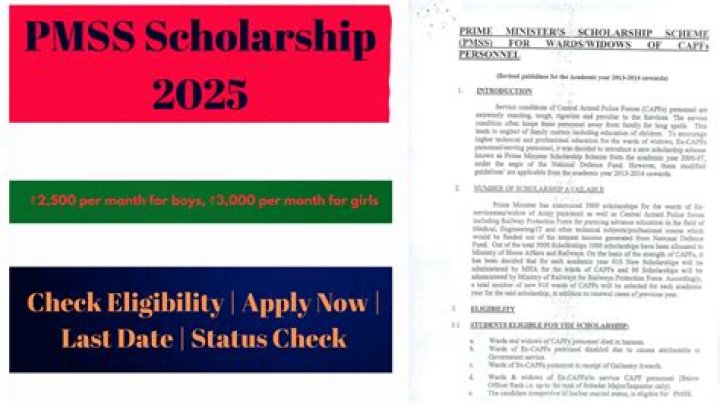 Understanding PMSS Scholarship Amount: A Comprehensive Guide